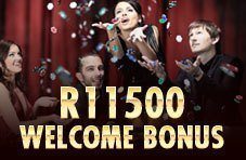 Springbok promotion art: R11,500 welcome bonus